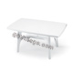 Tavolo Bianco PRESIDENT 1300 - rettangolare - cm. 130 x 84